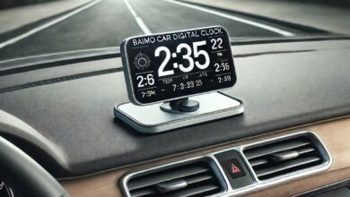 baimoqi car digital clock