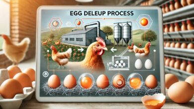 egg deleup process