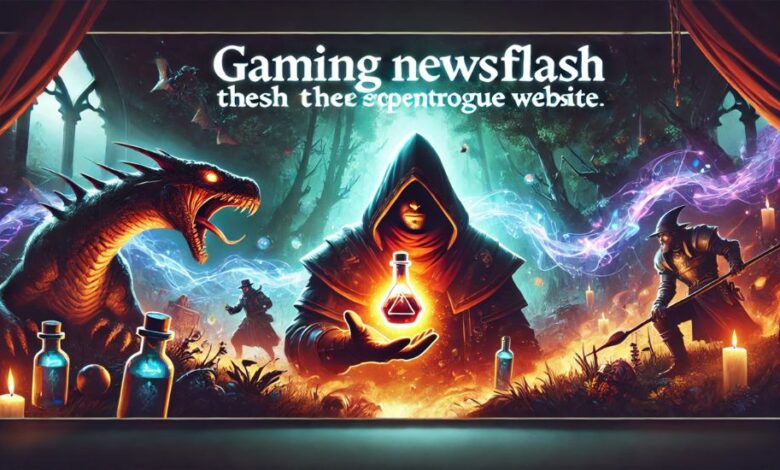 gaming newsflash theserpentrogue website