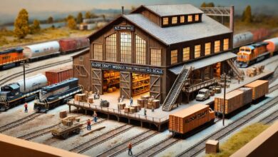 gloor craft models kit 410 freight house ho scale