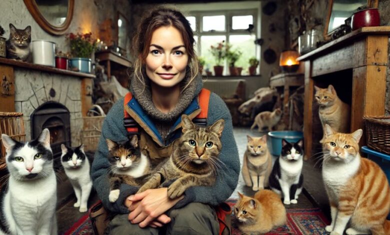 national geographic cat lady blackburn