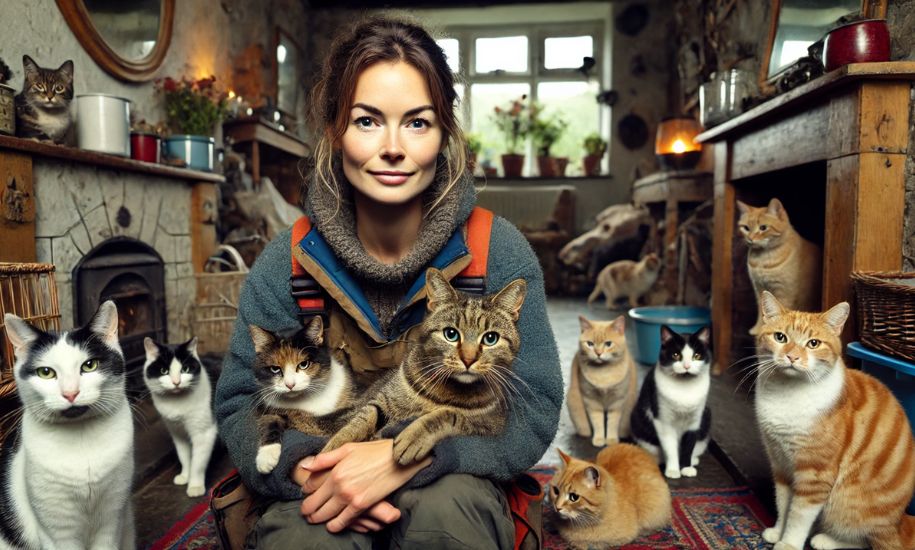 Who is the Blackburn National Geographic Crazy Cat Lady?