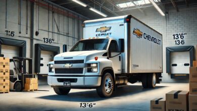 2009 chevrolet c6500 box truck 13'6